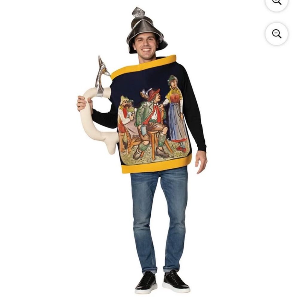 Novelty Beer Mug Stein Oktoberfest Costume